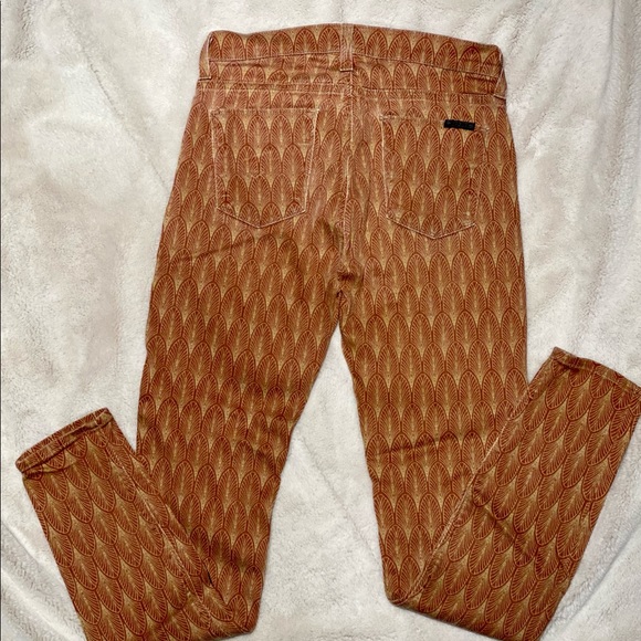 Hudson Nico Super Skinny Nouveau Art Deco Size 27 - Picture 4 of 7